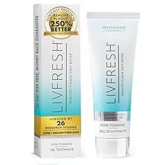 LIVFRESH Peppermint Toothpaste Gel