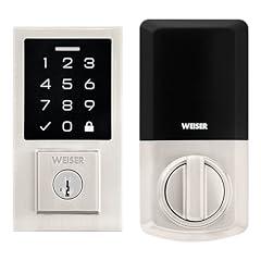 Weiser SmartCode Keyless Deadbolt in Satin Nickel