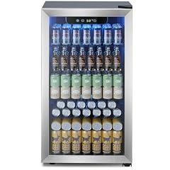 Electactic Mini Fridge 130 Can Beverage Cooler