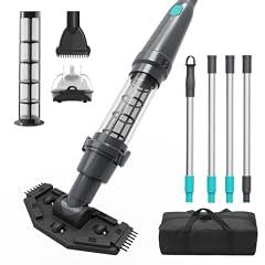 PoolMr Handheld Pool Vacuum Charcoal Gray
