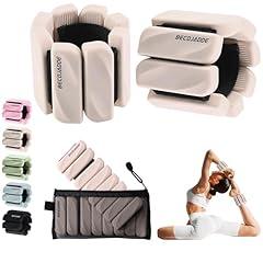 BecoJadde Adjustable Ankle Weights Set