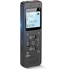 EVIDA 128GB Voice Recorder for Lectures and Meetings