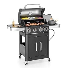 MFSTUDIO 4 Burner Propane Gas Grill