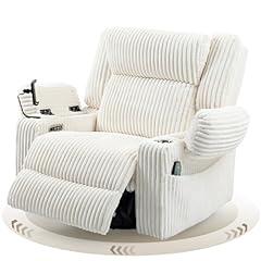 SINCRUMI Dual Motor Recliner with Vibration and Heat