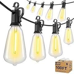 Brightown LED Outdoor String Lights 100FT