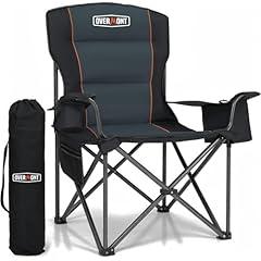 Overmont Oversized Folding Camping Chair