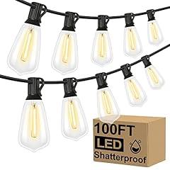 Brightever 100FT LED Outdoor String Lights
