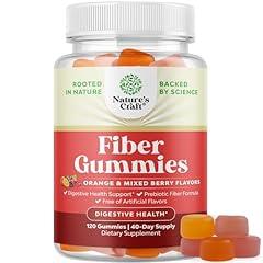 Tasty Prebiotic Fiber Gummies for Adults