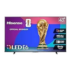 Hisense 43" E6 Cinema Series QLED 4K UHD Smart Fire TV