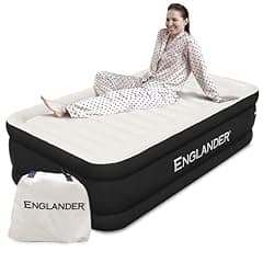 Englander Luxury Air Mattress with Built-in Pump Twin