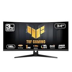 ASUS TUF Gaming VG34VQ3B Ultra-Wide Curved Monitor