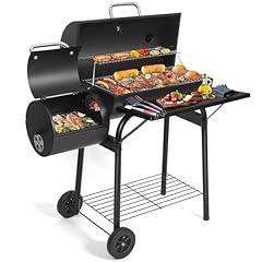 SUNLIFER Charcoal Grill Offset Smoker Combo