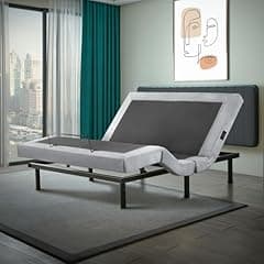 Queen Adjustable Bed Base with Massage and USB Ports