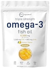 Micro Ingredients Triple Strength Omega 3 Fish Oil