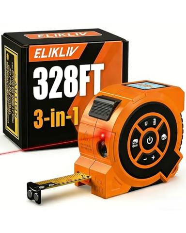 Laser measuring tapes