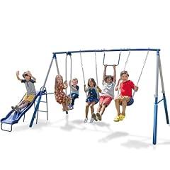 Sportspower Arcadia Kids Metal Swing Set