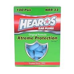 Hearos Xtreme Foam Earplugs 100 Pairs