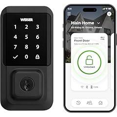 Weiser Halo Matte Black WiFi Smart Lock