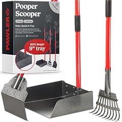 Pawler Metal Pooper Scooper Set for Pets