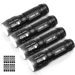 Lighting EVER LED Flashlights 4 Pack