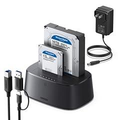 UGREEN Dual-Bay USB C 3.0 Hard Drive Dock