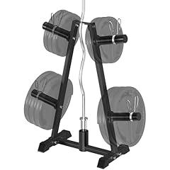 Chicaura Olympic Weight Plate Rack Stand