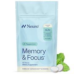 Neuro Memory & Focus Gum - Peppermint