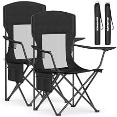 Songmics Foldable Camping Chairs Set