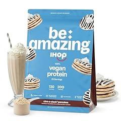 Be Amazing Vegan Protein Powder, IHOP Cinn-A-Stack