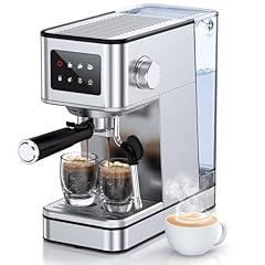 QJA 2025 Espresso Maker with Milk Frother
