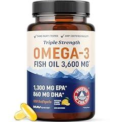 Triple Strength Omega 3 Fish Oil