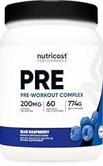 Nutricost Blue Raspberry Pre-Workout Powder