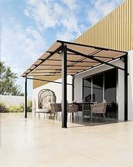 GarveeLife 10x10 Lean-to Gazebo with Aluminum Frame