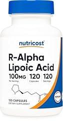 Nutricost R-Alpha Lipoic Acid 100mg, 120 Veggie Capsules