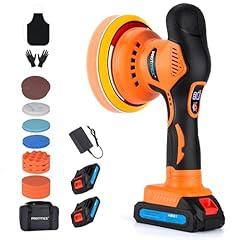 Protmex Cordless Car Buffer Polisher Kit