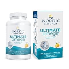 Nordic Naturals Ultimate Omega Lemon Flavor 180 Soft Gels