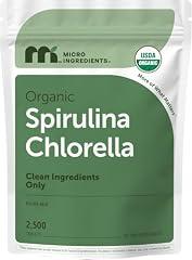 Micro Ingredients Organic Spirulina Chlorella Tablets