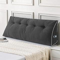 Sasttie Triangular Wedge Headboard Pillow