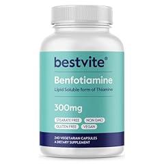 BESTVITE Benfotiamine 300mg Vegetarian Supplement