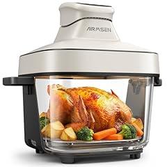 AIRMSEN Glass Air Fryer 6.3 QT