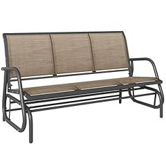 Outsunny 3-Person Patio Glider Bench