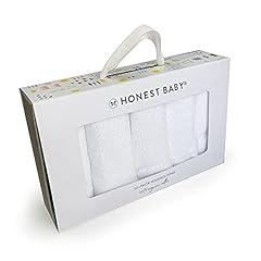 HonestBaby Organic Cotton Baby Wash Cloths