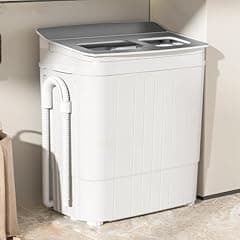 INTERGREAT Portable Washing Machine Mini Combo