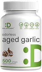 Deal Supplement Odorless Aged Garlic Pills