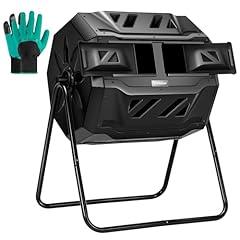 VIVOSUN Dual Rotating Compost Bin, 43 Gallon
