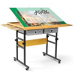 ALL4JIG Adjustable Jigsaw Puzzle Table with Drawers