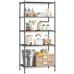 Romorgniz 5 Tier Adjustable Metal Shelving Unit