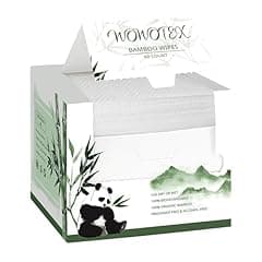 WOWOTEX Biodegradable Disposable Face Towels 240 Count