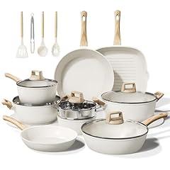 Bazova Ceramic Non Stick Cookware Set