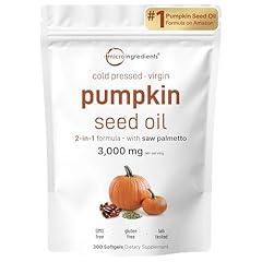 Pumpkin Seed Oil with Saw Palmetto 3000mg
